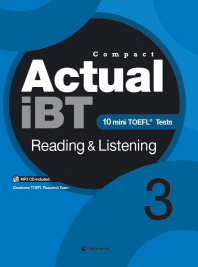 Actual iBT Reading Listening. 3