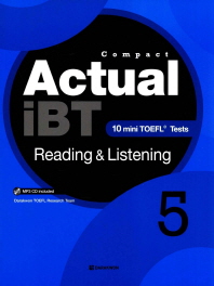 Actual iBT Reading Listening. 5